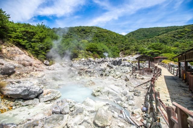 Walk Through Steam and Soak in Peace at Unzen Onsen